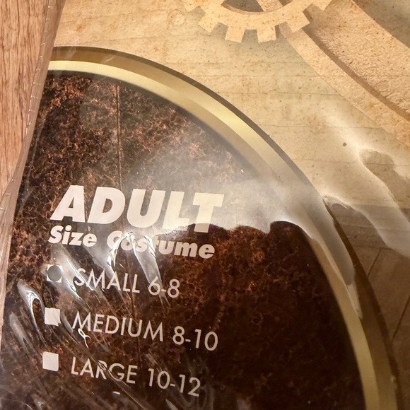 Spirit Halloween Steampunk Girl Adult Costume Size Small - Picture 8 of 10